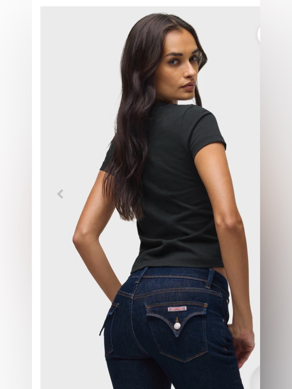 Hudson Jeans Dark Blue Wide Leg Jeans